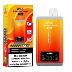 WGA 20000 Puffs WGA Vape 2 5 Nicotina premium que proporciona una potencia Aumento Vape desechable recargable Vapor mayorista 12