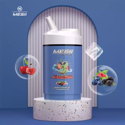 Mesii paar 50k puffs drie smaken digitaal display twee olietank mesii vape groothandel 20