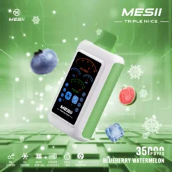 MESII Triple Niice 35K Puffs Ice Nic Contrôle grand affichage numérique Ajuster le flux d'air Mesii Vape Wholesale 27