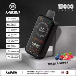 Mesii Visual Boxx 16000 Puffs Polno Zaslon Štiri Delovni Način Zračni Tok Prilagodljiv Mesii Vape Veleprodaja 17
