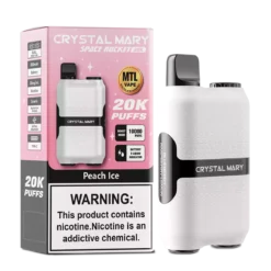 Premium CRYSTAL MARY rumfærge 20000 Puffs Ultra og almindelige tilstande Dual Core engangs vape detail 9